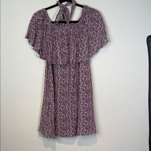 Rebecca Minkoff Havasu Cold-Shoulder Midi Dress - Picture 14 of 14